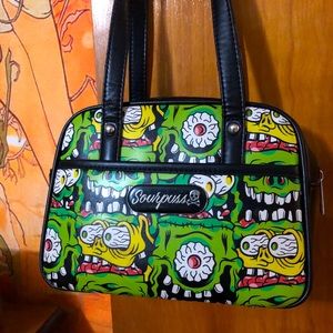 Sourpuss Rat Fink Rockabilly Bowler Purse